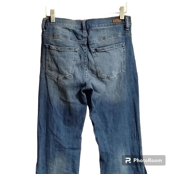 Sneak Peek Distressed Flare Jeans Junior Sz 5 - Picture 4 of 9